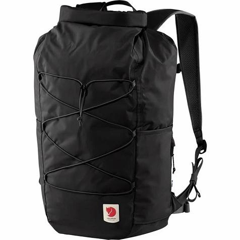 Fjallraven High Coast Rolltop 26 Hátizsák Akció - Fekete Táska Fekete MXA842917